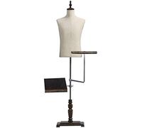 OVLIIYWZY Mannequin de Tailleurs de modèle Masculin Professionnel avec Hauteur réglable Buste détachable Mannequin modèle Support présentoirs mannequins
