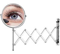 OVLIIYWZY Miroirs de Salle de Bains muraux grossissant 7X, miroirs de Maquillage Double Face, miroirs de Rasage grossissants pour la Maison, Le Spa et l'hôtel