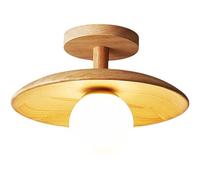 OVLIIYWZY Près des plafonniers Plafonnier Vintage américain, plafonnier intérieur pour Foyer, Passage intérieur G9, luminaire Semi-encastré pour Chambre à Coucher, Salle