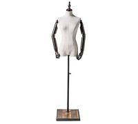 OVLIIYWZY Professional Female Tailors Dummy Girl Mannequin Torse Buste d'affichage du Corps avec Bras en Plastique