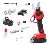 OVLIIYWZY Sécateur électrique Professionnel, capacité de Coupe de 1,2 Pouces 30 mm, 2 pièces de Secours alimentées par Batterie au Lithium Rechargeable sans Fil, 8 à 10 Heures de Travail