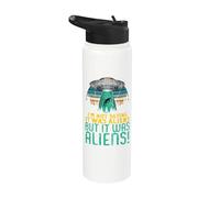 OVNI Alien, je ne dis pas que c'était un cadeau Stainless Steel Insulated Water Bottle