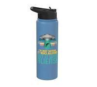 OVNI Alien, je ne dis pas que c'était un cadeau Stainless Steel Insulated Water Bottle