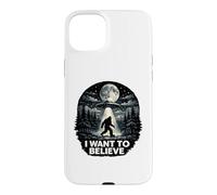 OVNI I Want to Believe - Bigfoot Objets Volants Non identifiés Coque pour iPhone 15 Plus