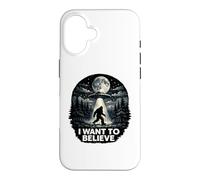 OVNI I Want to Believe - Bigfoot Objets Volants Non identifiés Coque pour iPhone 16