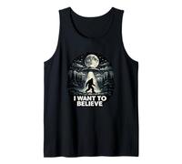 OVNI I Want to Believe - Bigfoot Objets Volants Non identifiés Débardeur