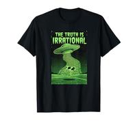 OVNI : La vérité est Un enlèvement irrationnel de Vaches 3.14 Pi Day 2026 T-Shirt