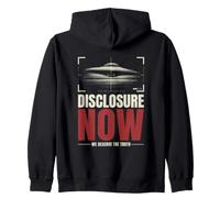 OVNI Révélé Vérité Divulgation Extraterrestre Disclosure Sweat à Capuche