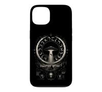 OVNI UAP Enlèvement Extraterrestre Art de la Conspiration Coque pour iPhone 13