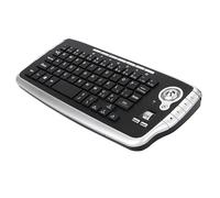 OVNSHVN Clavier Mini USB avec Trackball et Molette de Défilement - Ensemble Clavier et Souris Deux en Un