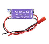 OVNSHVN Régulateur de tension UBEC 5 V/6 V max 12 a pour avion RC pour 2-6S Lipo / 6-16 Cell NI, interrupteur d'entrée modèle Bec 8a