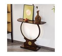 OVOGGPAN Console d'entrée Moderne en Bois Massif, Table d'appoint étroite et Fine pour Couloir, Style Contemporain Chinois, idéale pour Appartement, Salon et Chambre(100cm/39.4in)