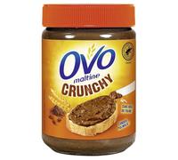 OVOMALTINE - Pâte à Tartiner Croustillante au Cacao et Malt d'Orge, Texture Unique (Pot 360g) - Le Lot De 4