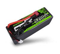 OVONIC 3S Lipo Batterie 50C 5200mAh 11.1V Lipo Batterie Hardcase avec Dean Style T Connecteur pour 1/8 ou 1/10 RC Voiture RC Avion RC Hélicoptère RC Bateau