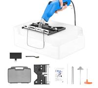 Ovshnrr 500°C Coupe Polystyrène électrique, 150W Couteau Thermique pour Polystyrène Sculpture En Mousse Couteau Chaud électrique avec Lames et Accessoires 220V