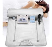 Ovshnrr Couverture de Sauna Infrarouge Oxford avec Fermeture éclair Couverture Vapeur Infrarouge lointain (FIR) avec télécommande