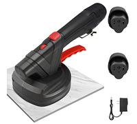Ovshnrr Vibreur de Carrelage, 6 Vitesses Réglable, Capacité d'adsorption de 100 kg, Machine à Carrelage Electrique Vibrante 130mm Ventouse pour Carreaux De Sol Et Carreaux De Mur de 0.3 à 1m
