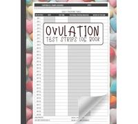 Ovulation Test Strips Log Book