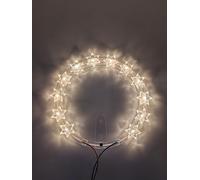 OVUNQUE PROTEGGIMI Auréole Lumineuse électrique Diamètre 20 cm Couronne Lumineuse pour Statues Stellario Statue Lumineuse pour Madonna, Jésus, Saints, Saints et Statues sacrées