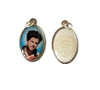 OVUNQUE PROTEGGIMI Médaille Charles Acutis - Médaille de dévotion - Symbole Eucharistie