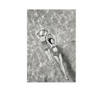 OVUQF Poster Vogue - Impression sur toile pour femme - Décoration murale - 30 x 45 cm
