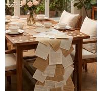 Ovveroche Chemin de table vintage sur le thème littéraire de mariage - 114 feuilles de papier journal avec ruban adhésif de 10 m - 600 pièces - Confettis en forme de cœur - Kit de décoration de table
