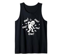 Ow Back Pain Humour Sciatique Mal Dos Corps Mal Drôle Débardeur