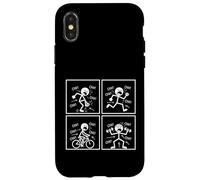 Ow Ow Ow Ow Stickman Figure Humorous Chronic Pain Awareness Coque pour iPhone X/XS