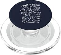 Ow Ow Ow Stick Man Figure Funny Chronic Pain Humour Meme 1 PopSockets PopGrip pour MagSafe