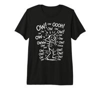 Ow Ow Ow Stick Man Figure Funny Chronic Pain Humour Meme 1 T-Shirt Haut de Gamme