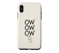 Ow Ow Ow Stick Man Figure Funny Chronic Pain Humour Meme 10 Coque pour iPhone XS Max