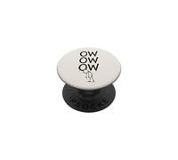 Ow Ow Ow Stick Man Figure Funny Chronic Pain Humour Meme 10 PopSockets PopGrip Adhésif