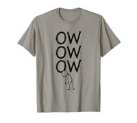 Ow Ow Ow Stick Man Figure Funny Chronic Pain Humour Meme 10 T-Shirt