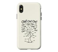 Ow Ow Ow Stick Man Figure Funny Chronic Pain Humour Meme 7 Coque pour iPhone X/XS