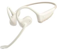OW20B Casque Bluetooth sans Fil avec Micro, Antibruit pour Les Appels, Connexion Multipoint Bluetooth5.3, 15H Oreilles Libres Confort écouteurs Sans Fil pour la Conduite/Le Travail/Bureau,Beige