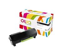 Toner remanufacturé OWA - haute capacité - Noir - pour LEXMARK 51B2H00