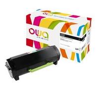 Toner remanufacturé OWA - haute capacité - Noir - pour LEXMARK 51B2H00