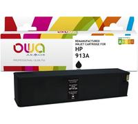 OWA - 73 ml - noir - compatible - boîte - remanufacturé - cartouche d'encre (alternative pour : HP 913A) - pour HP PageWide 352, 377, MFP 377; PageWide Pro 452, 477, 552, 577, MFP 477