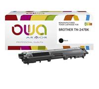 OWA Toner compatible BROTHER TN247BK - K18601OW - Noir