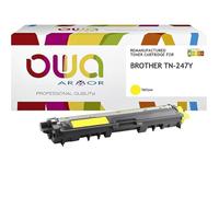 Armor Toner compatible Brother TN247Y – Jaune, haute capacité