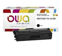 Owa & Armor Toner Laser Compatible à La Marque Brother TN421BK Noir