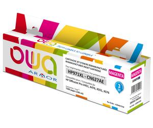 OWA Cartouche d'encre compatible HP 971XL CN627AE - K20467OW - Magenta