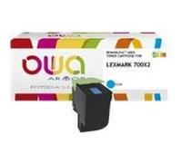 OWA - Cyan - compatible - boîte - remanufacturé - cartouche de toner (alternative pour : Lexmark 70C0X20) - pour Lexmark CS510de, CS510dte