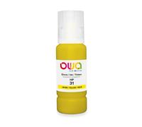 OWA Equivalent HP 31 Bouteille d'encre couleurs séparées - Jaune