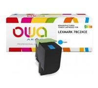 OWA - haute capacité - cyan - compatible - remanufacturé - cartouche de toner (alternative pour : Lexmark 78C2XCE)