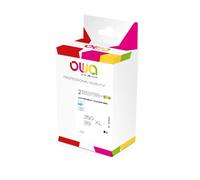 Owa K10309OW Haute Capacité Cartouche d'encre pour HP 350XL, 351XL Jet d'encre Imprimante, 36ml/22ml Le Volume, Noir, Pièces 2