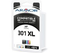 OWA - Pack de 2 - noir, couleur (cyan, magenta, jaune) - compatible - remanufacturé - cartouche d'encre (alternative pour : HP 301XL BK, HP 301XL Tricolor) - pour HP DeskJet 1000, 1010, 1050 AiO, 1050
