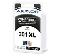 OWA - Pack de 2 - noir, couleur (cyan, magenta, jaune) - compatible - remanufacturé - cartouche d'encre - pour Deskjet 1050A J410, 1051A J410, 10XX,