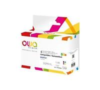 OWA Cartouche d'encre compatible BROTHER LC3219XLVAL - K10535OW - Pack de 4 (Noir, Cyan, Magenta, Jaune)