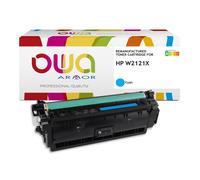 OWA Toner compatible HP 212X - W2121X - K18948OW - Haute capacité 10 000 pages - Cyan (Bleu)